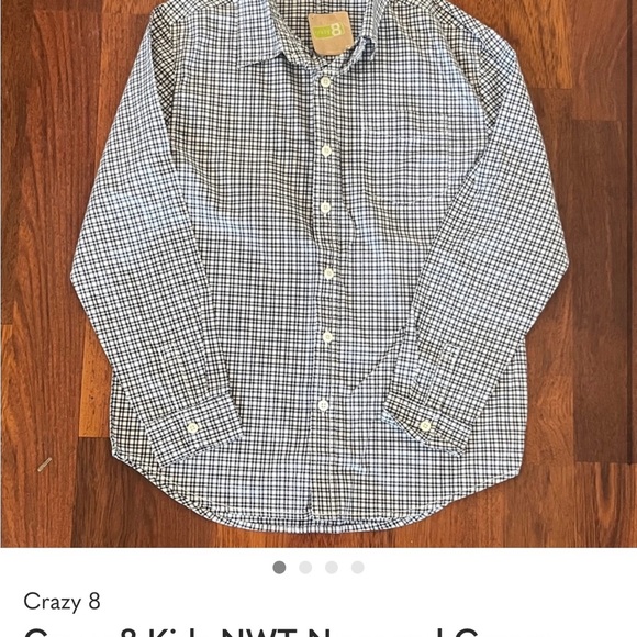 12 Piece Lot Boys Medium 10-12 with coat, button downs, and tees - Picture 11 of 12